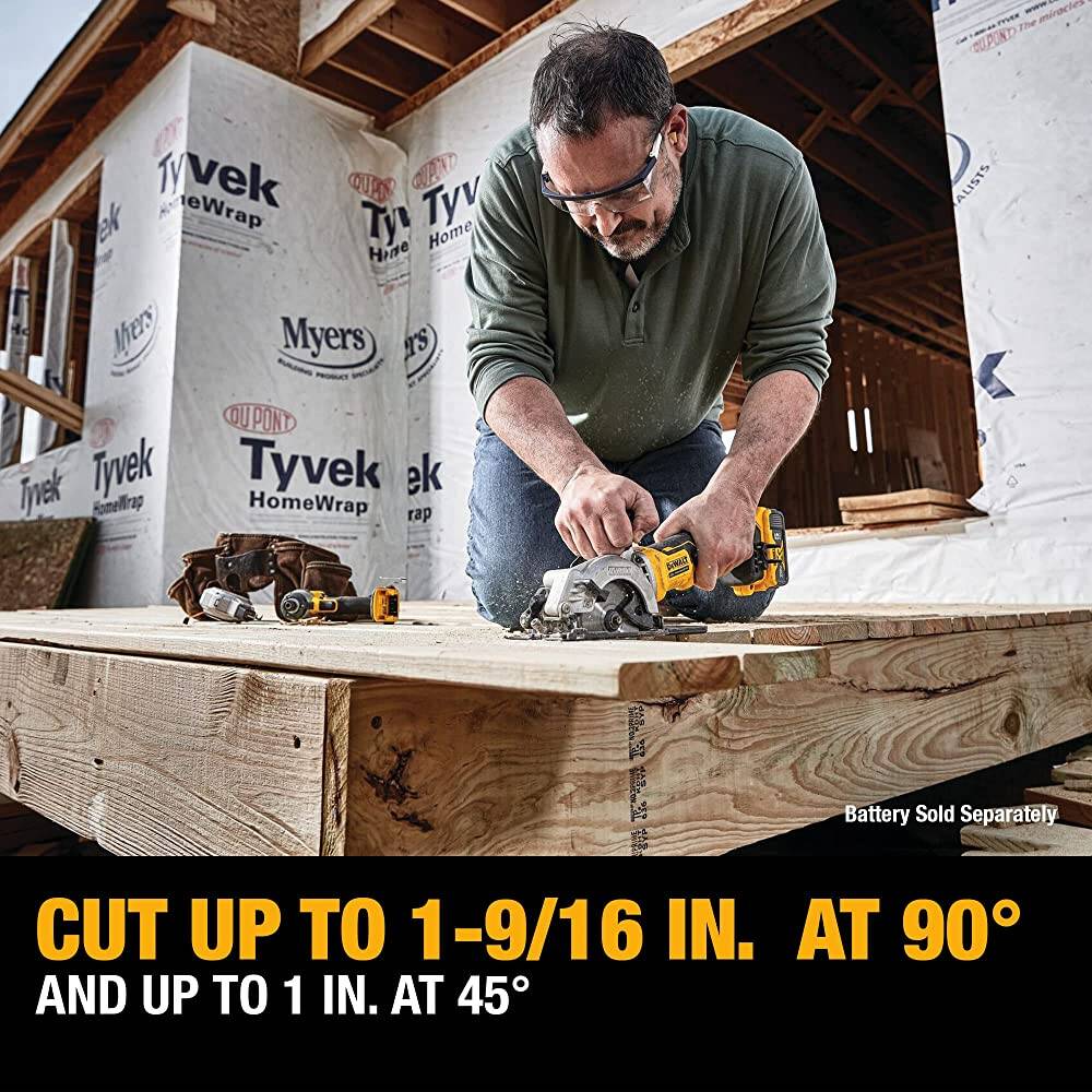 DEWALT DCS571P1 ATOMIC 20V MAX Circular Saw Kit, 4-1/2-Inch