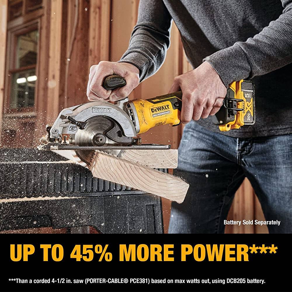 DEWALT DCS571P1 ATOMIC 20V MAX Circular Saw Kit, 4-1/2-Inch