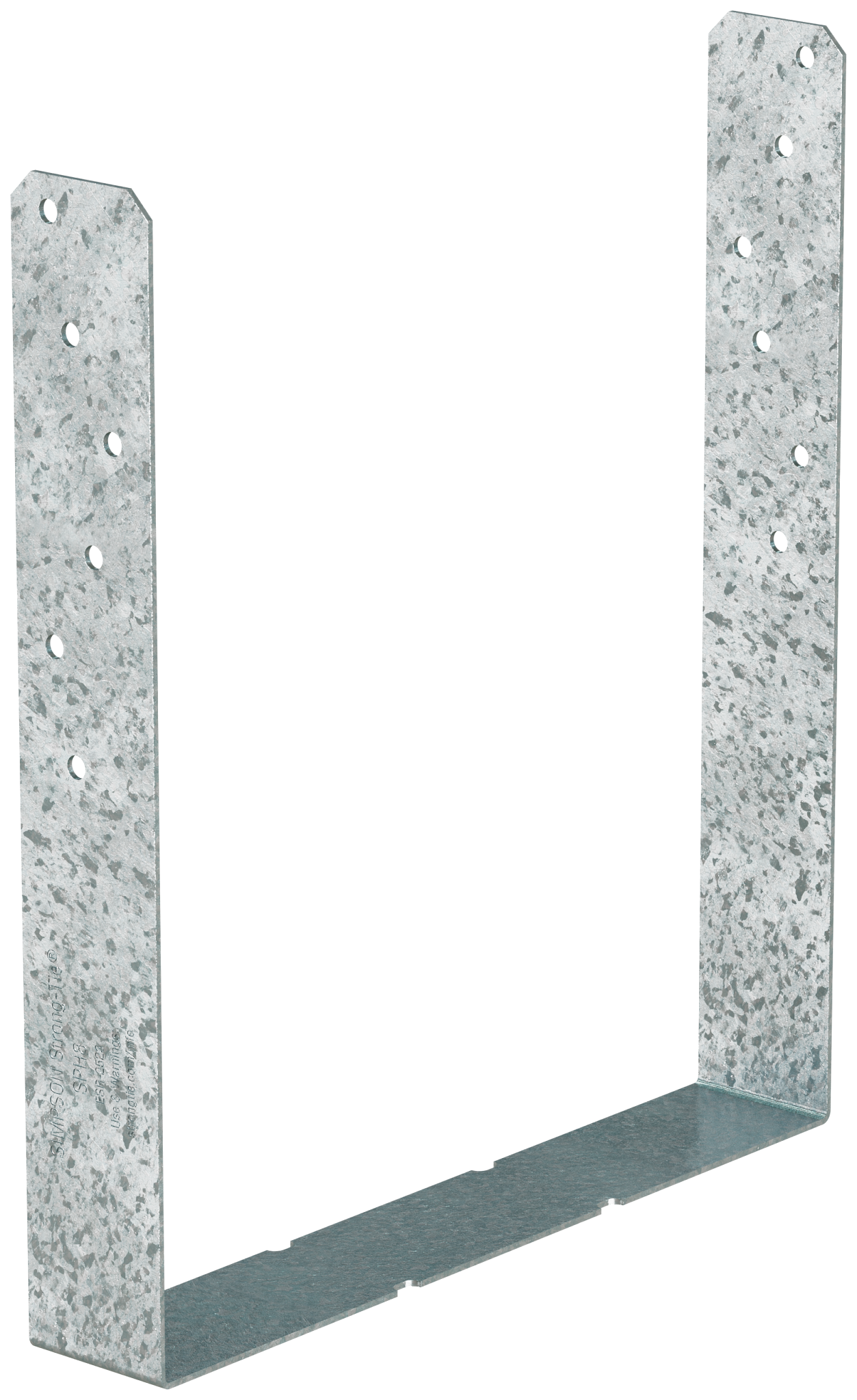 Simpson Strong-Tie SPH8 SPH 7-5/16 in. x 8-3/8 in. Galvanized Heavy-Duty Stud Plate Tie