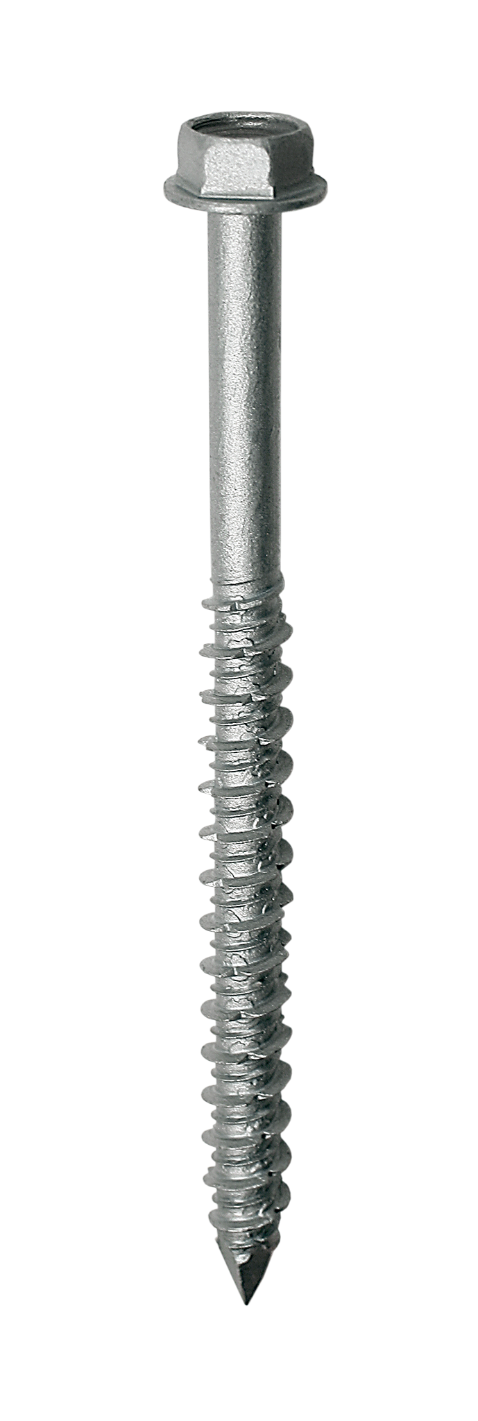 Simpson Strong-Tie TTN25214HSS Titen® 1/4 in. x 2-1/4 in. Hex-Head Stainless-Steel Concrete and Masonry Screw (100-Qty)