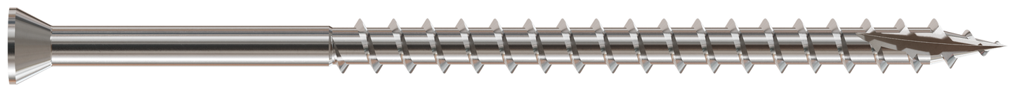 Simpson Strong-Tie S07C300PAK Trim-Head Screw, Square Drive — #7 x 3 in. #1 SQ, Type 305 (350-Qty) (Pack of 300)