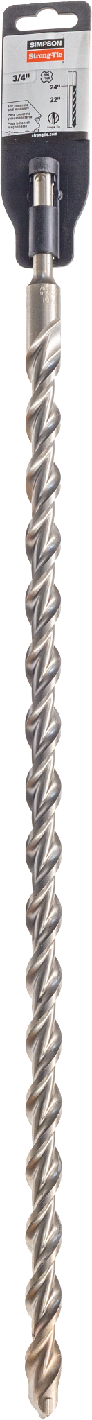 Simpson Strong-Tie MDPL07524 3/4 in. x 24 in. SDS-plus® Shank Drill Bit