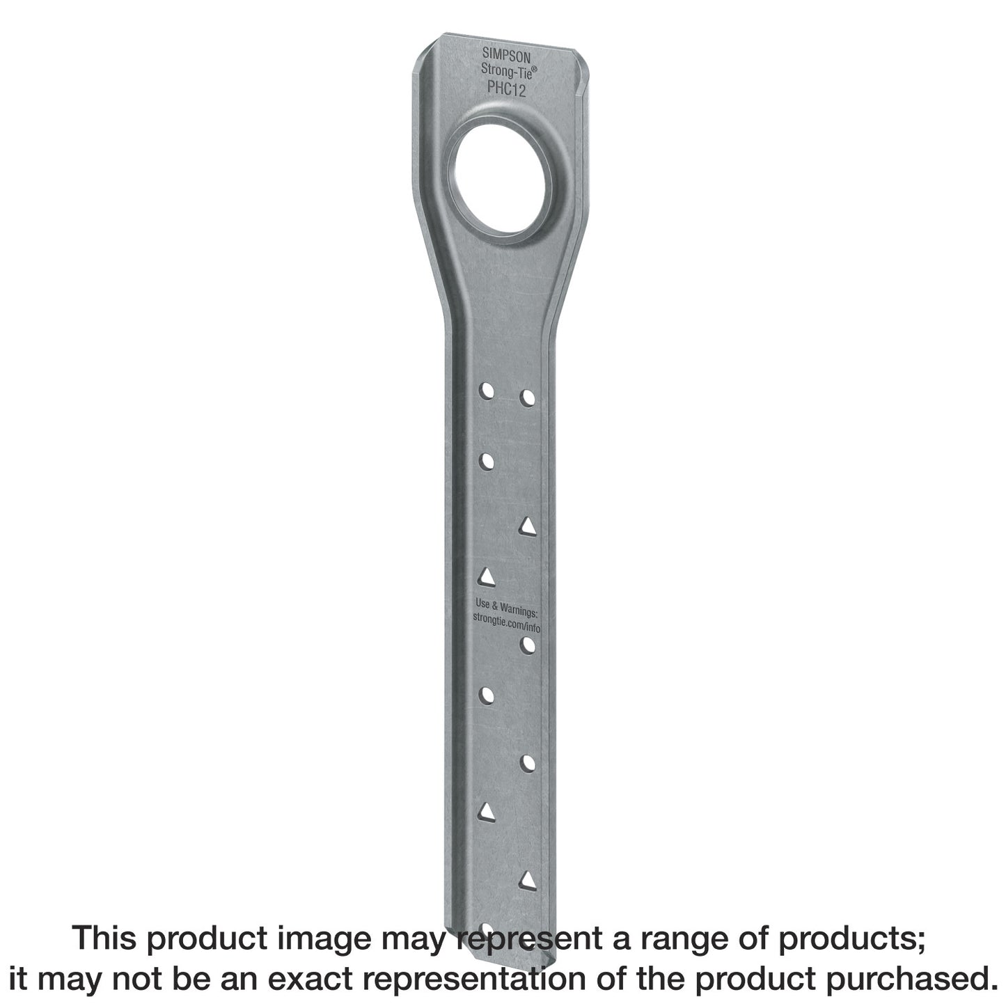 Simpson Strong-Tie PHC12 PHC™ 10-3/8 in. 12-Gauge Panel Hoist Clip (50-Qty) (Pack of 60)