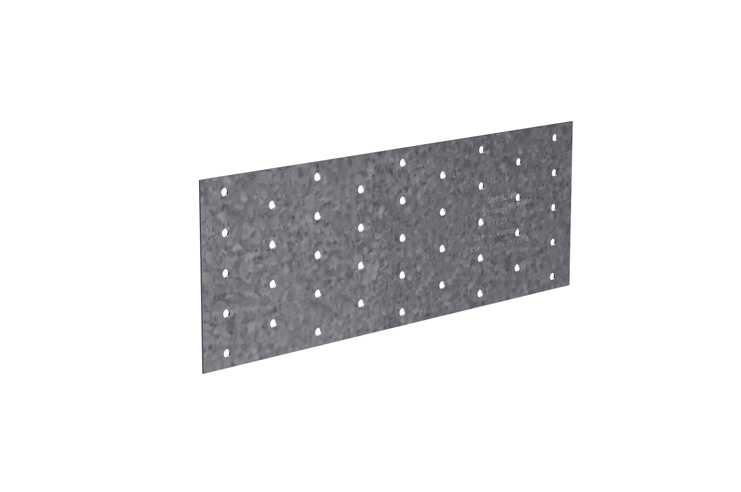 Simpson Strong-Tie TP316 TP 3-1/8 in. x 16 in. 20-Gauge Galvanized Tie Plate
