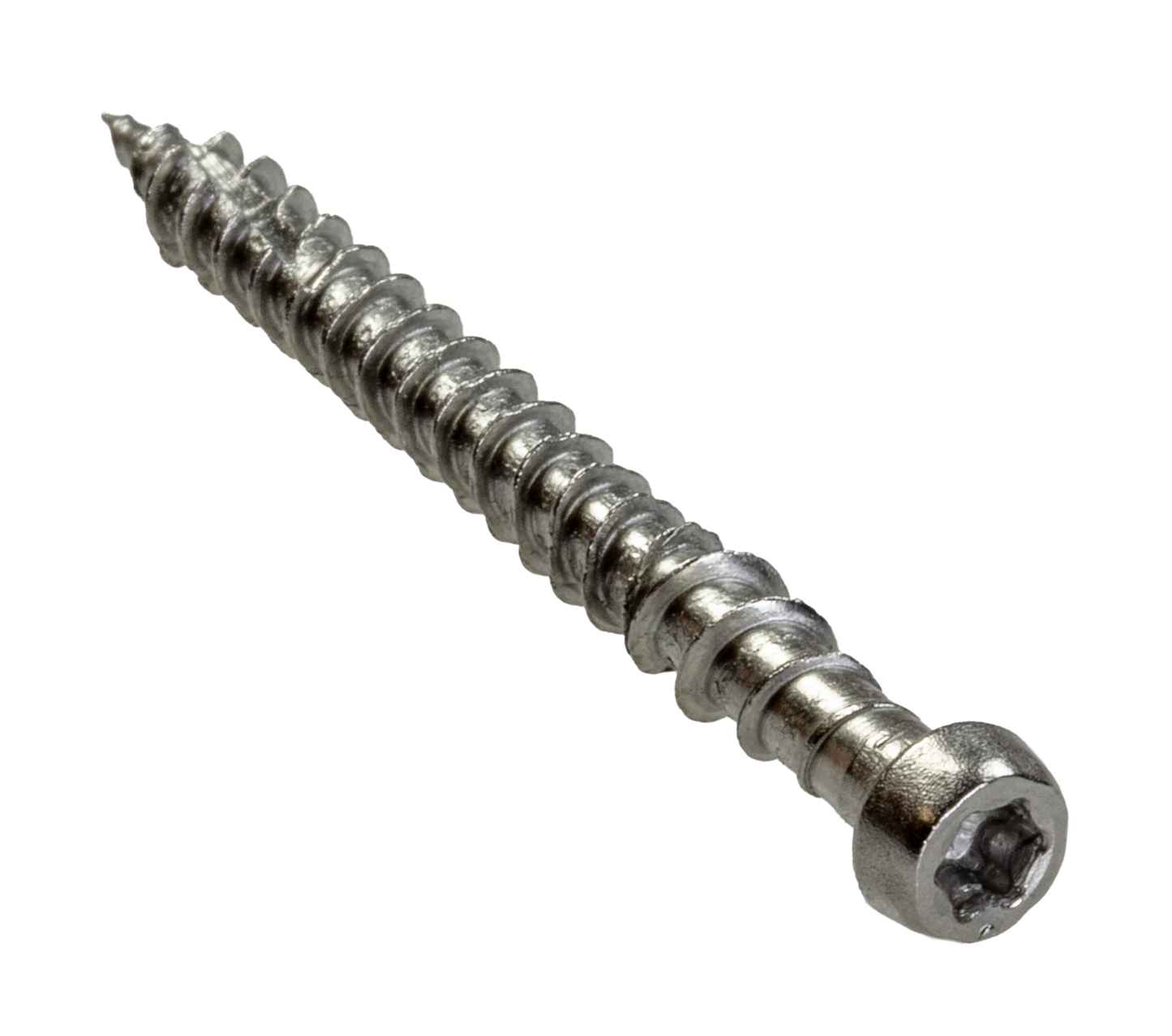 Simpson Strong-Tie DCU2C316 Deck-Drive™ DCU COMPOSITE Screw — #10 x 2 in. T20, Type 316 (70-Qty)