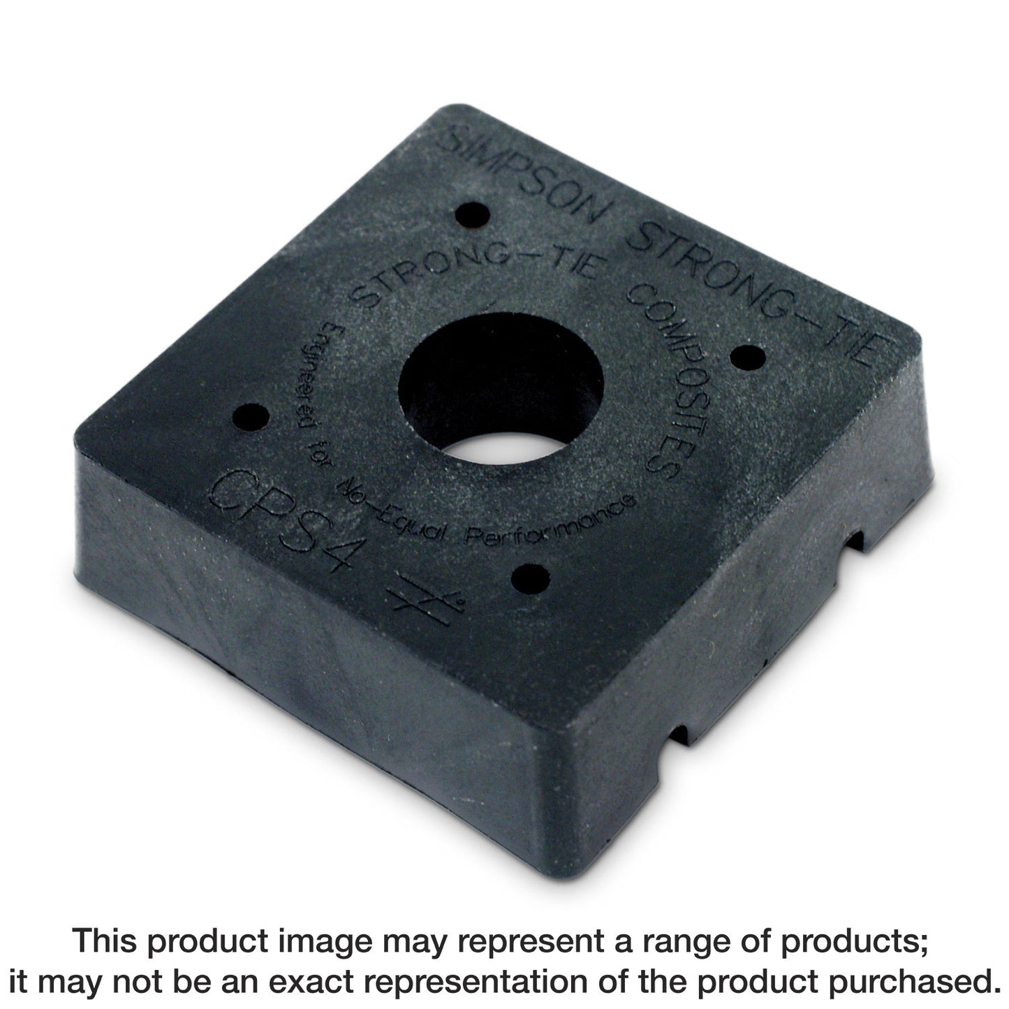 Simpson Strong-Tie CPS10 CPS Composite Plastic Standoff for 10x10 (Pack of 480)