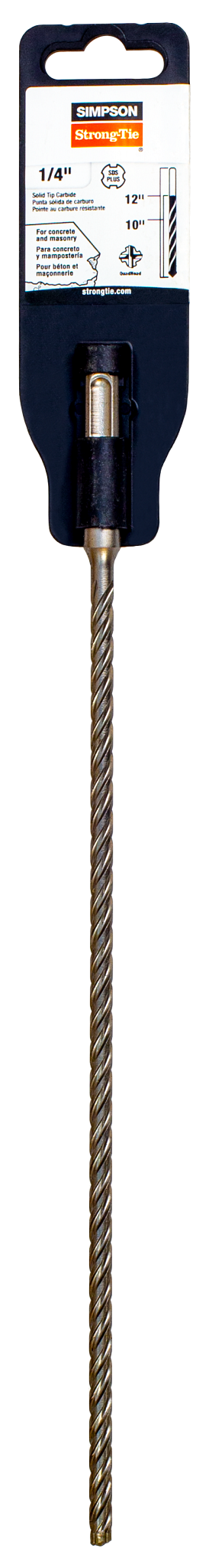 Simpson Strong-Tie MDPL01812 3/16 in. x 12 in. SDS-plus® Shank Drill Bit