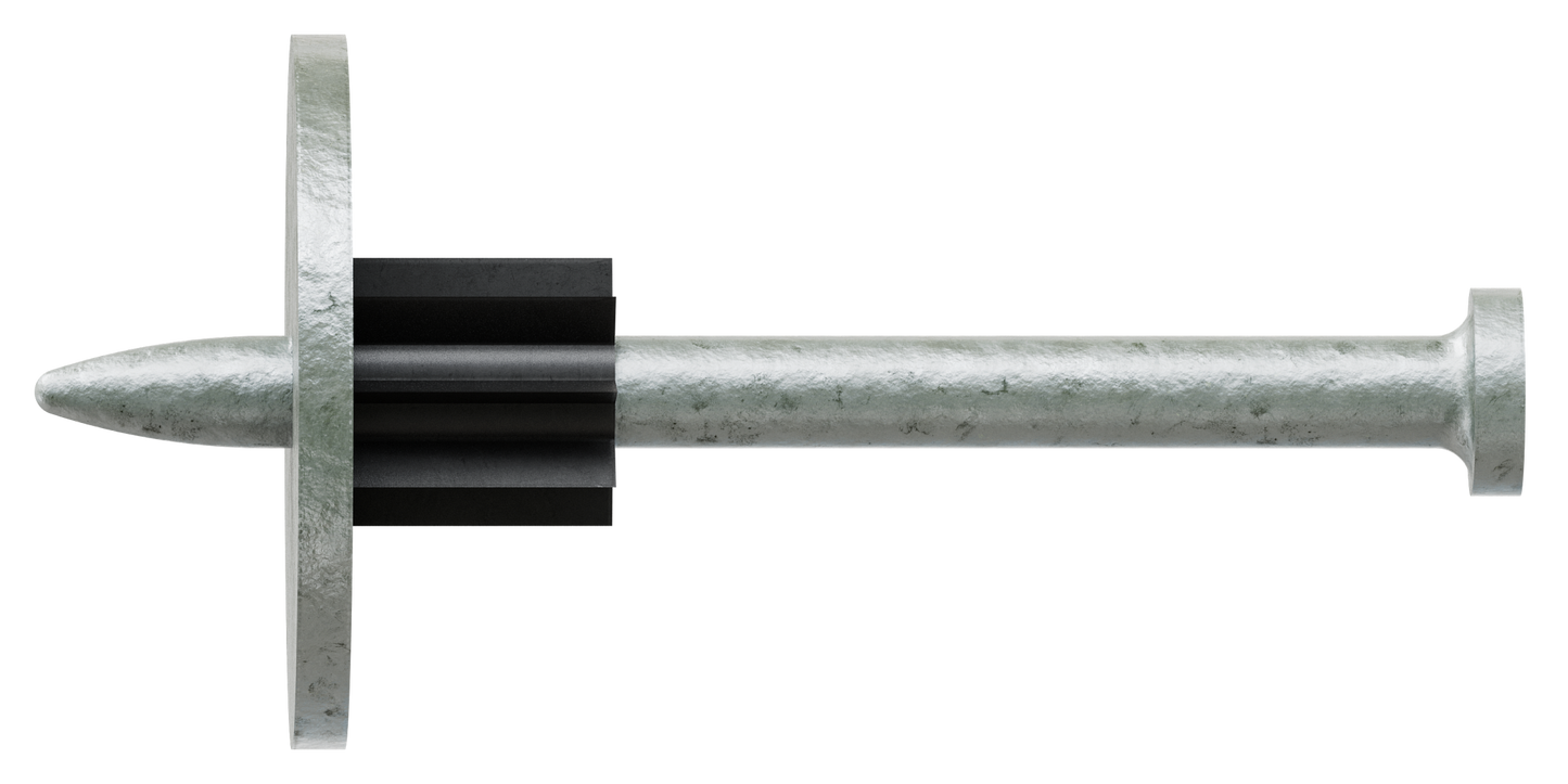 Simpson Strong-Tie PDPAWL-200 PDPAWL .157-in. x 2-in. Powder-Actuated Pin w/ 1-in. Washer (100-Qty)