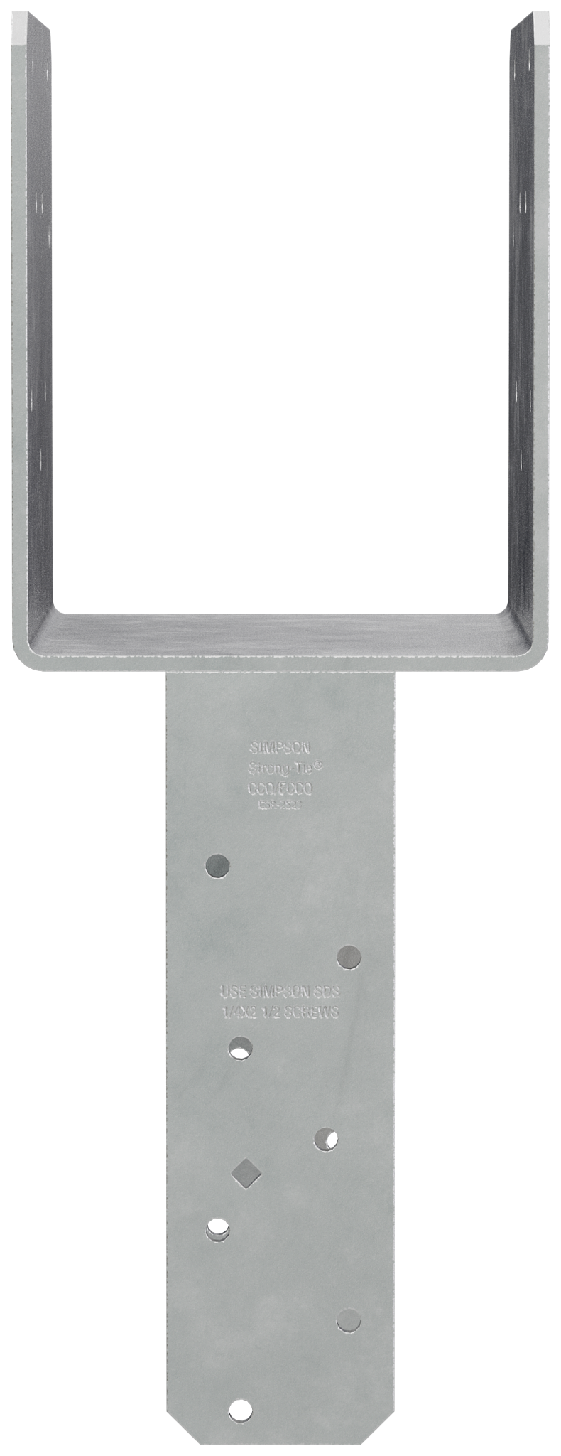 Simpson Strong-Tie ECCQ68SDS2.5 ECCQ™ End Column Cap for 6x Beam, 8x Post, with Strong-Drive® SDS Screws