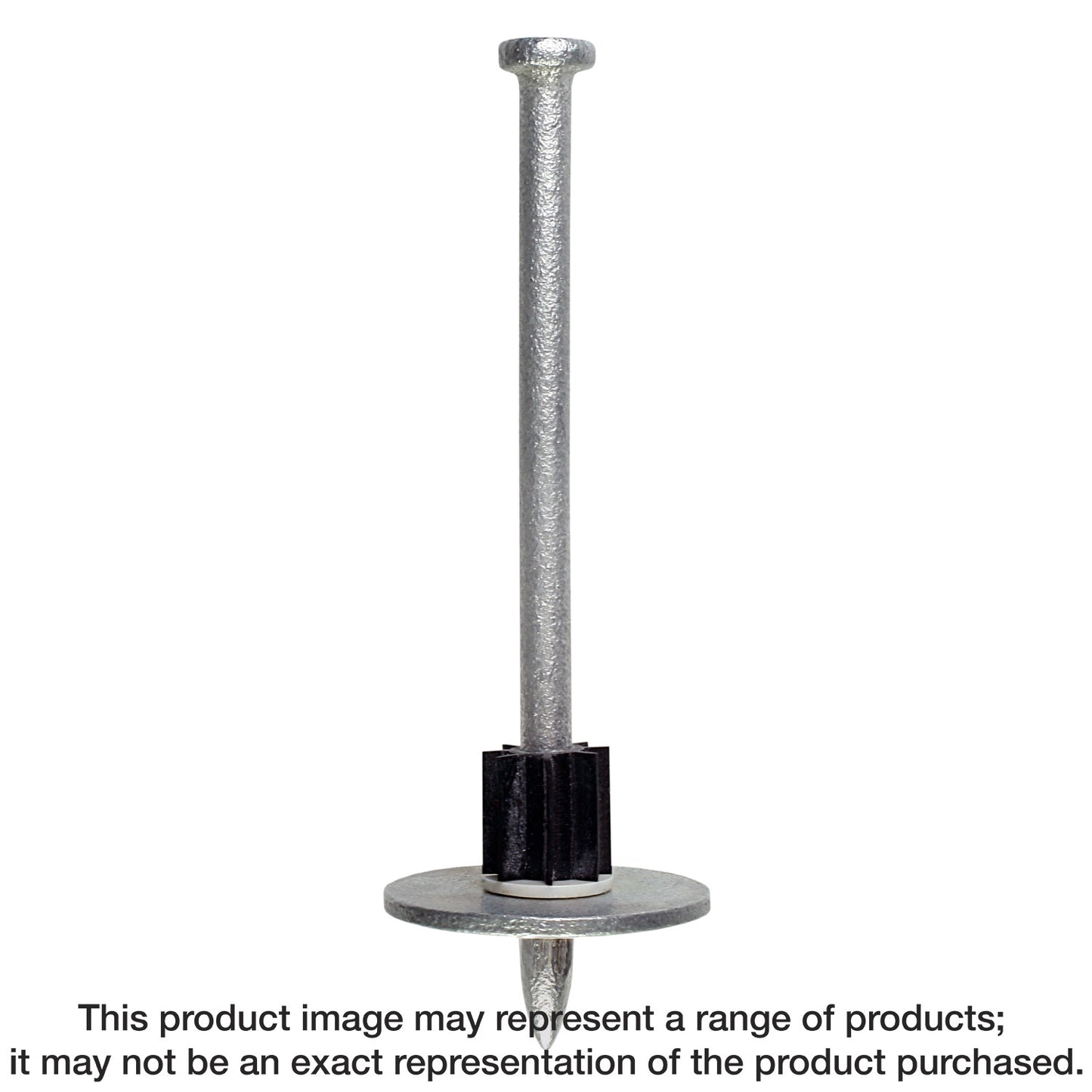 Simpson Strong-Tie PDPAWL-250 PDPAWL .157-in. x 2-1/2-in. Powder-Actuated Pin w/ 1-in. Washer (100-Qty) (Pack of 10)