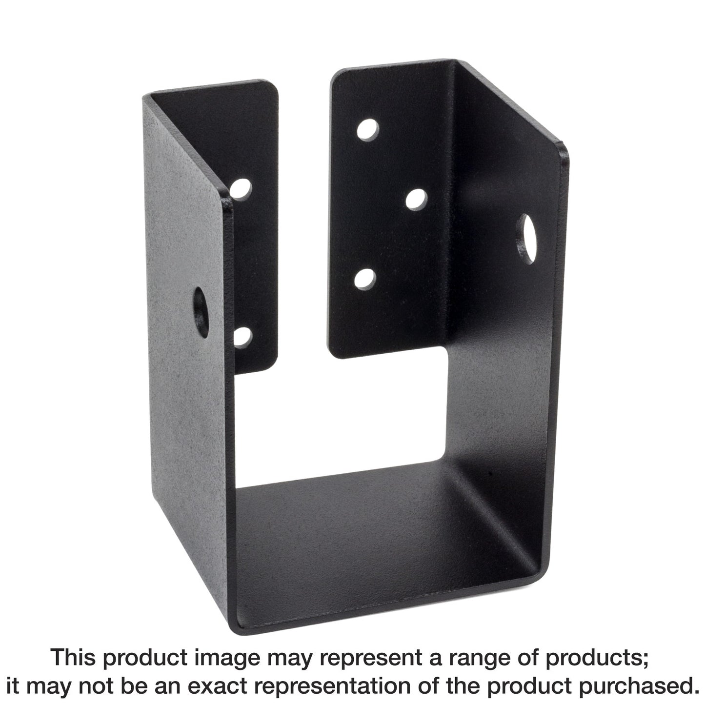 Simpson Strong-Tie APHH46R Outdoor Accents® APHH ZMAX®, Black Heavy Joist Hanger for 4x6 Rough (Pack of 2)