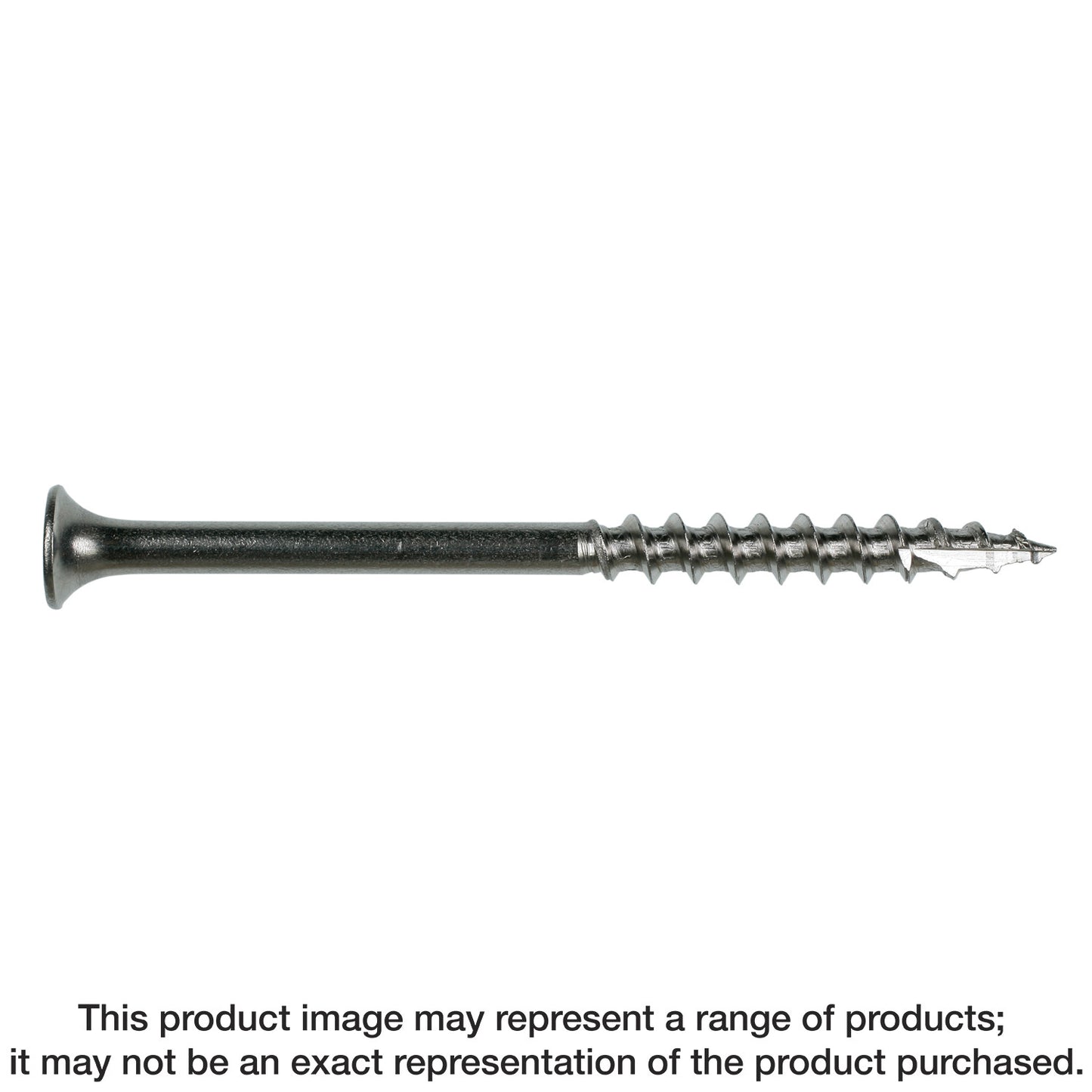 Simpson Strong-Tie S08250DBB Bugle-Head Wood Screw, Square Drive — #8 x 2-1/2 in. #2 Square, Type 305 (2000-Qty)