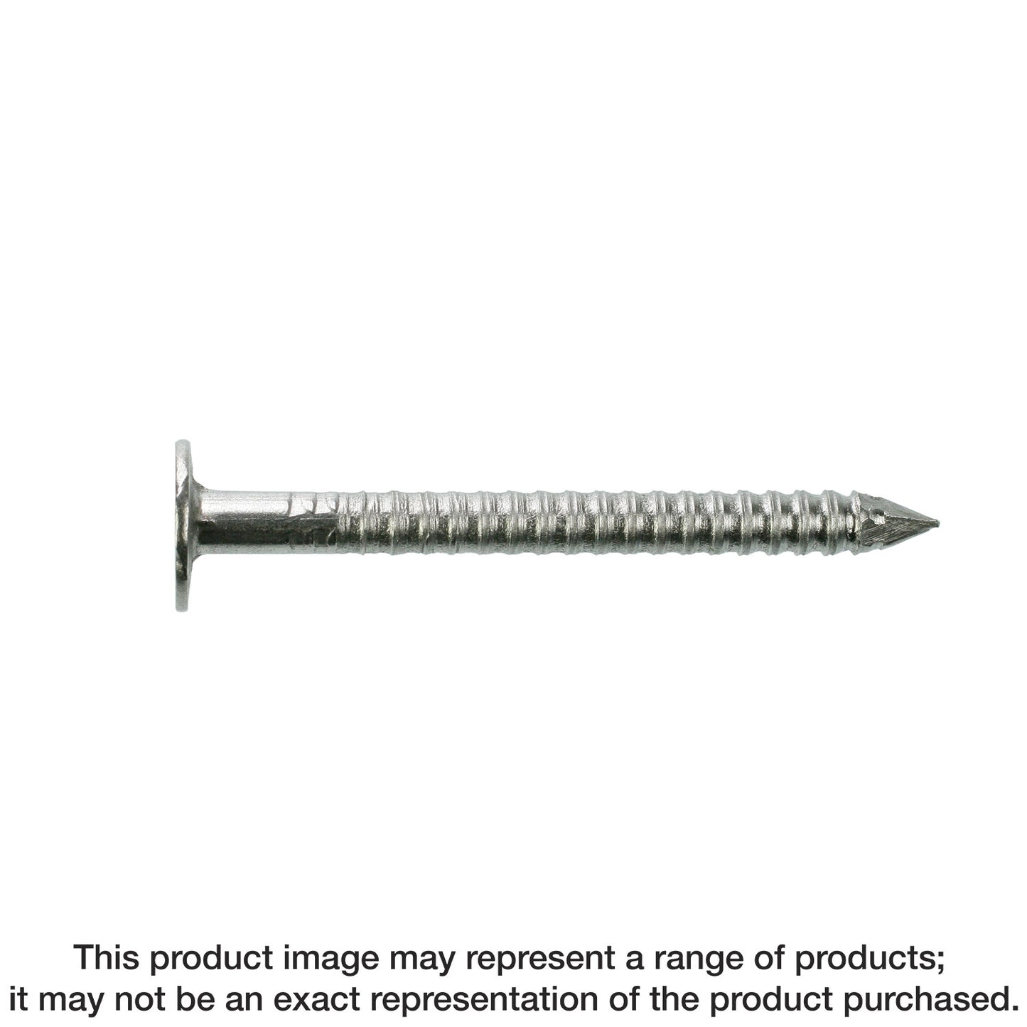 Simpson Strong-Tie S40ATNB Tile/Slating Nail, Annular Ring Shank — 5-in. x .162-in. Type 304 Stainless Steel (25 lb.) (Pack of 64)