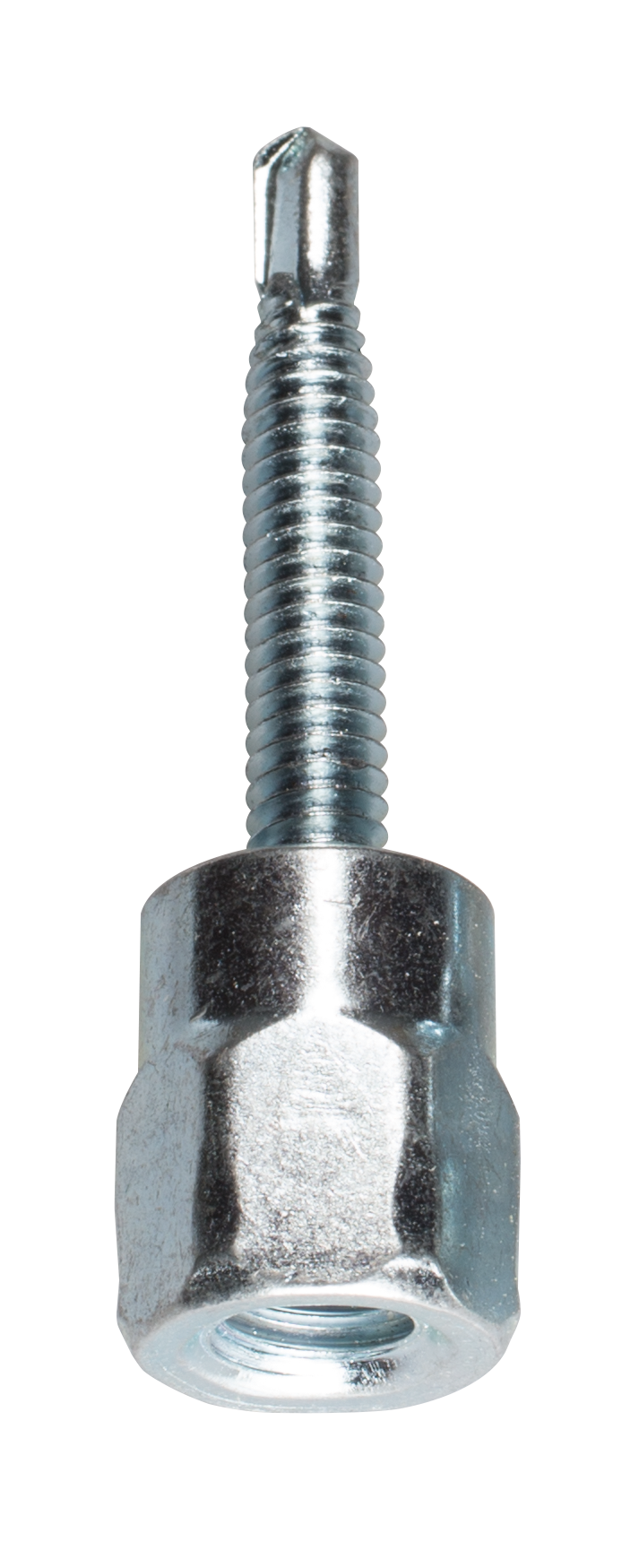 Simpson Strong-Tie RSV37112 Steel Rod Hanger 1/4 in. x 1-1/2 in. Vertical Threaded Anchor for 3/8 in. Rod (25-Qty) (Pack of 10)