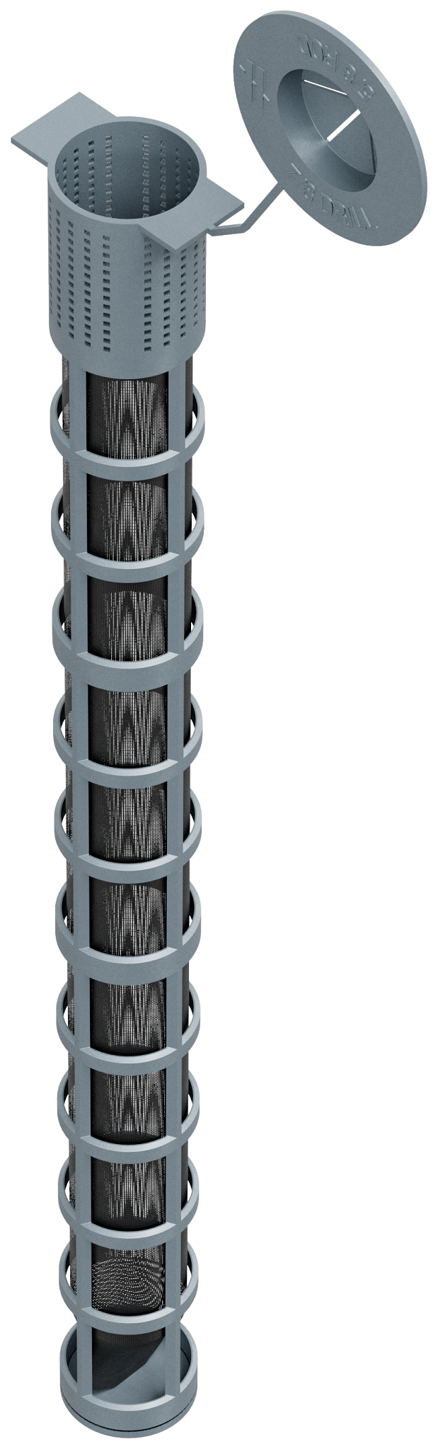 Simpson Strong-Tie 3GWS6210P Opti-Mesh 10 in. Epoxy Adhesive Plastic Screen Tube for 5/8 in. Rod for SET-3G