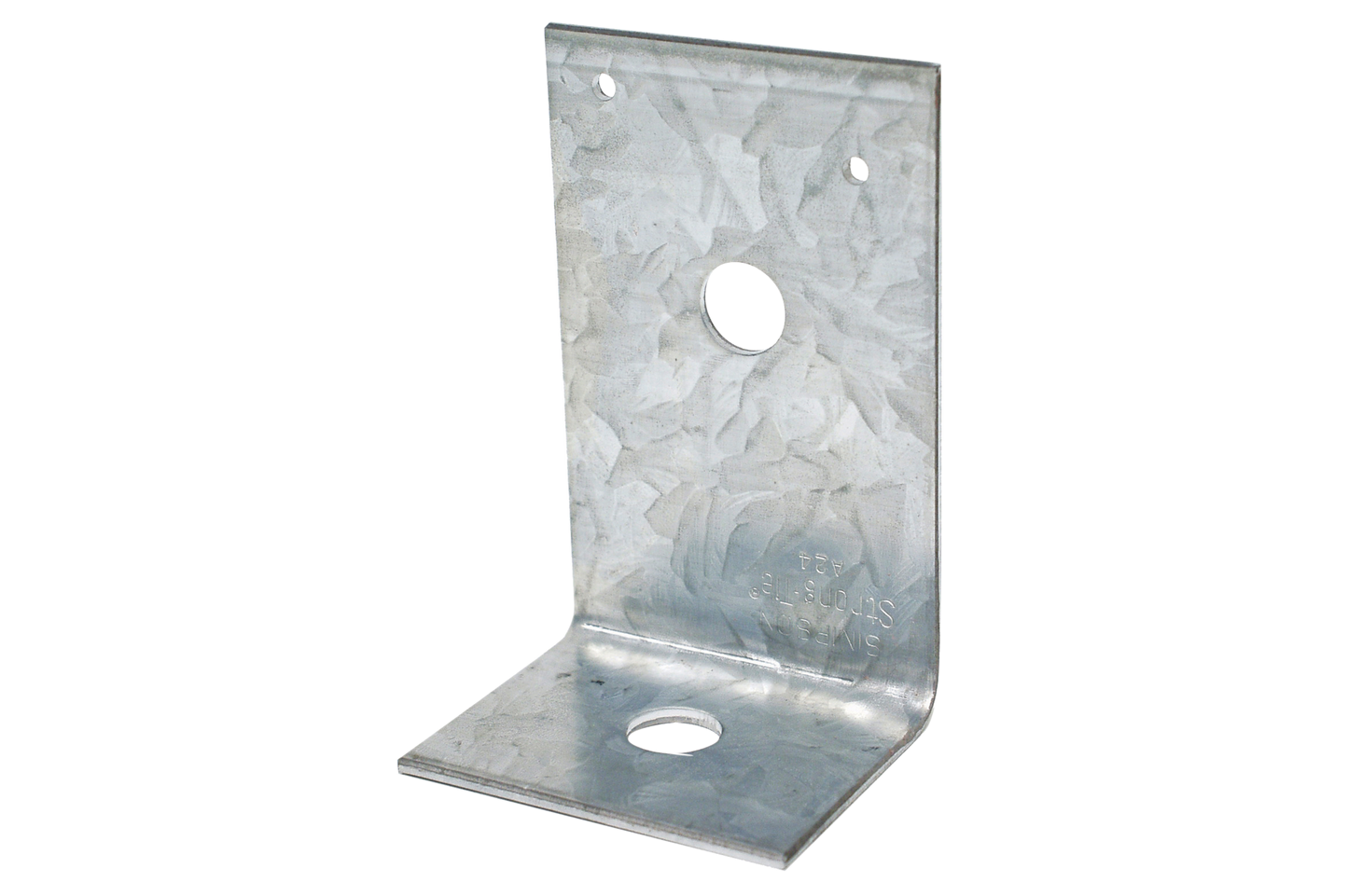 Simpson Strong-Tie A24Z 2 in. x 3-7/8 in. x 2-1/2 in. ZMAX® Galvanized Angle (Pack of 25)