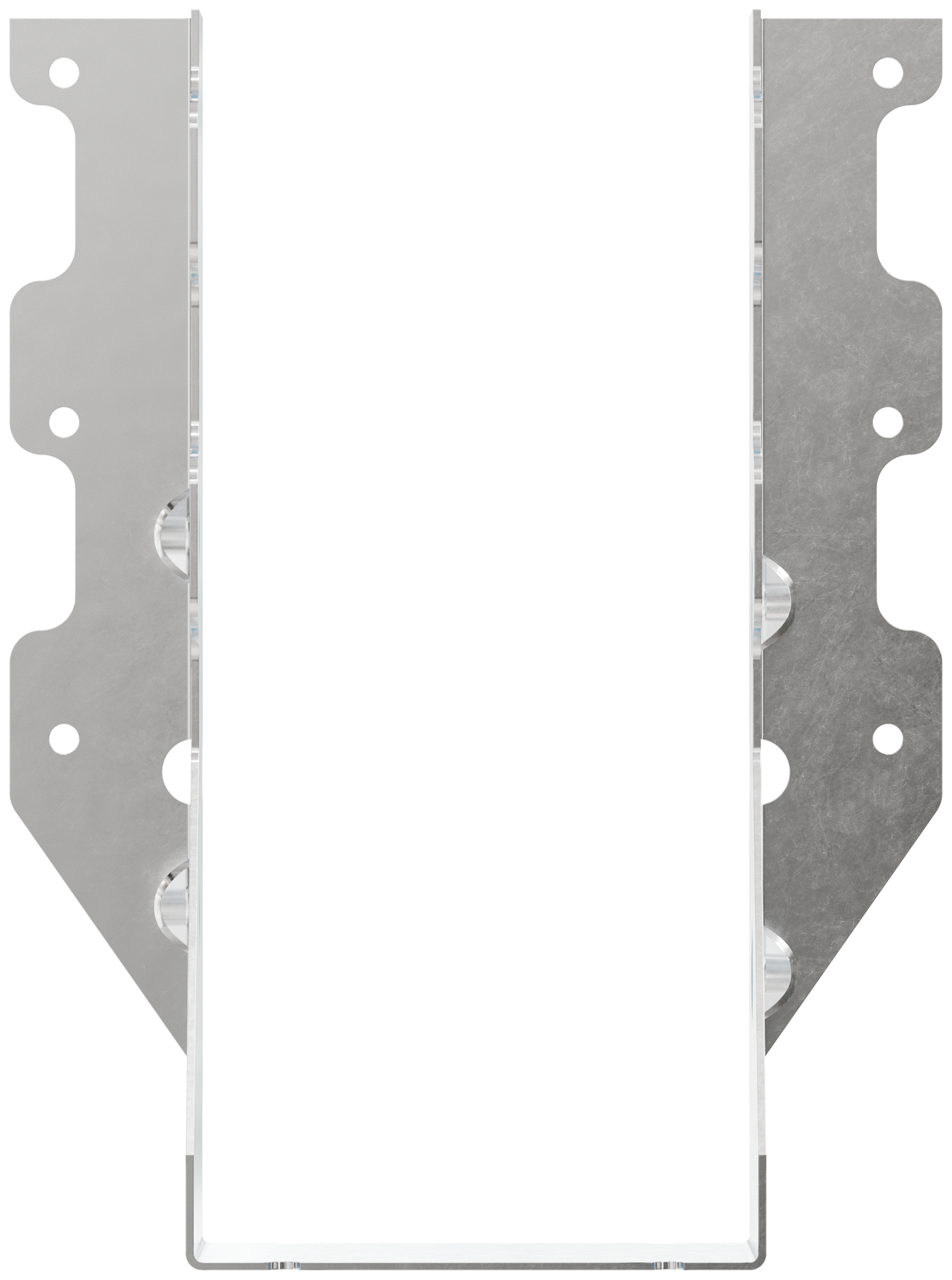 Simpson Strong-Tie LUS210-2SS LUS Stainless-Steel Face-Mount Joist Hanger for Double 2x10 (Pack of 10)