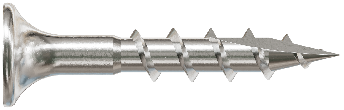 Simpson Strong-Tie S08112DBB Bugle-Head Wood Screw, Square Drive — #8 x 1-1/8 in. #2 Square, Type 305 (5000-Qty) (Pack of 64)