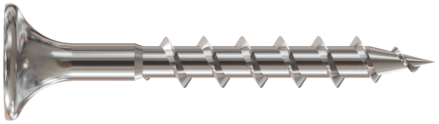 Simpson Strong-Tie S06125DT1 Bugle-Head Wood Screw, 6-Lobe Drive — #6 x 1-1/4-in. T15, Type 305 (1 lb.)