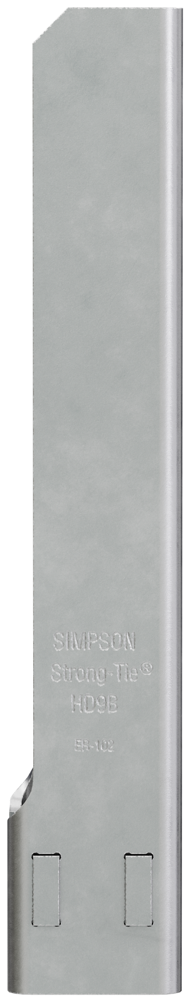 Simpson Strong-Tie HD9BHDG HDB 14 in. Hot-Dip Galvanized Bolted Holdown (Pack of 6)