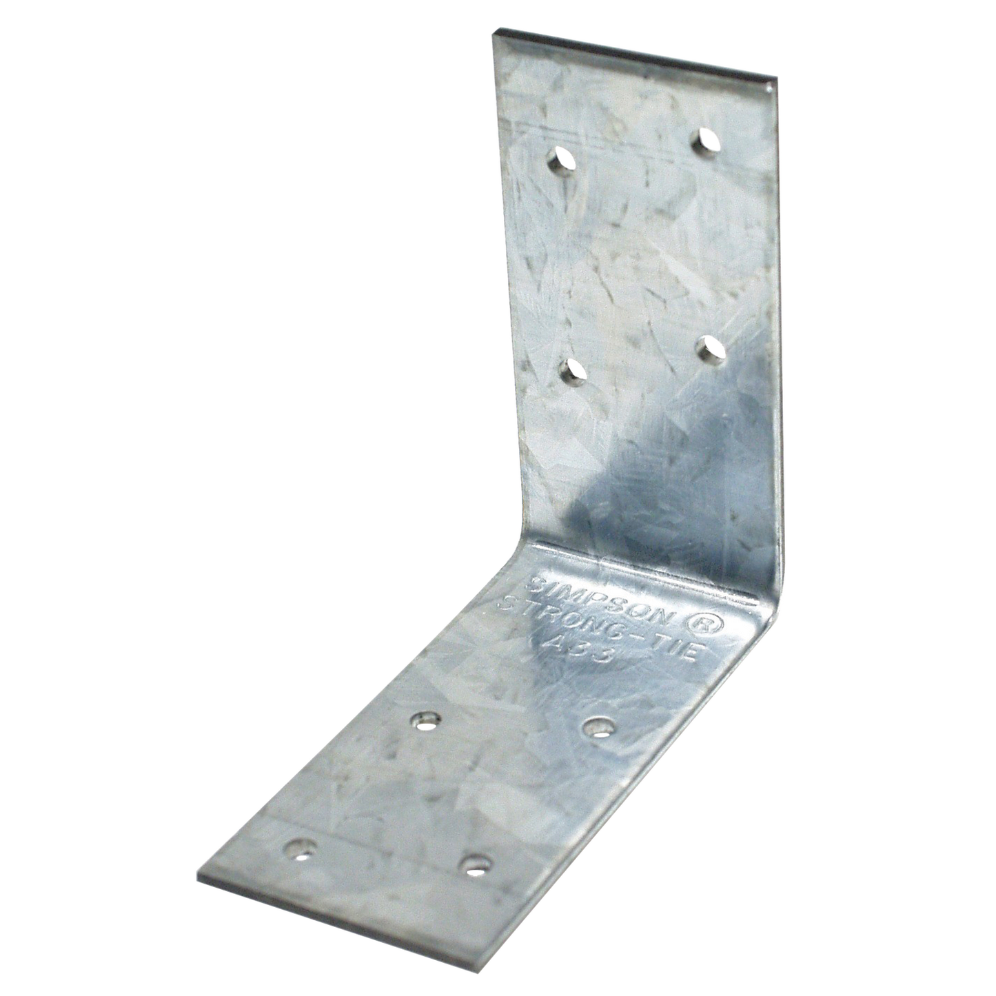 Simpson Strong-Tie A33 3 in. x 3 in. x 1-1/2 in. Galvanized Angle