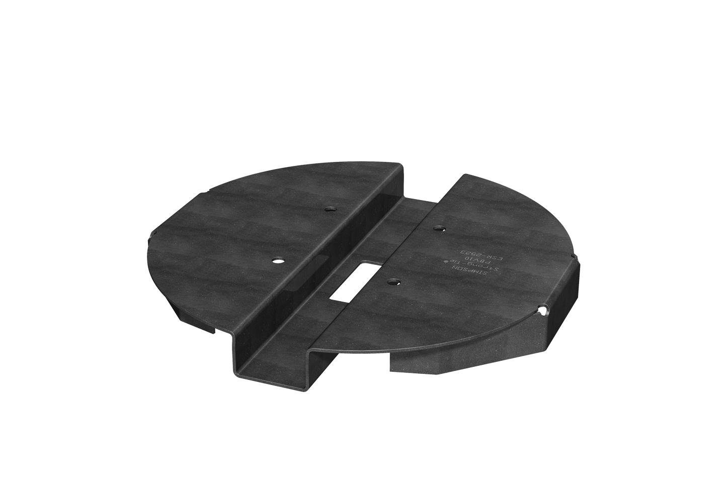 Simpson Strong-Tie PBV6 PBV 6-in. Hidden Standoff Post Base for Viga Post