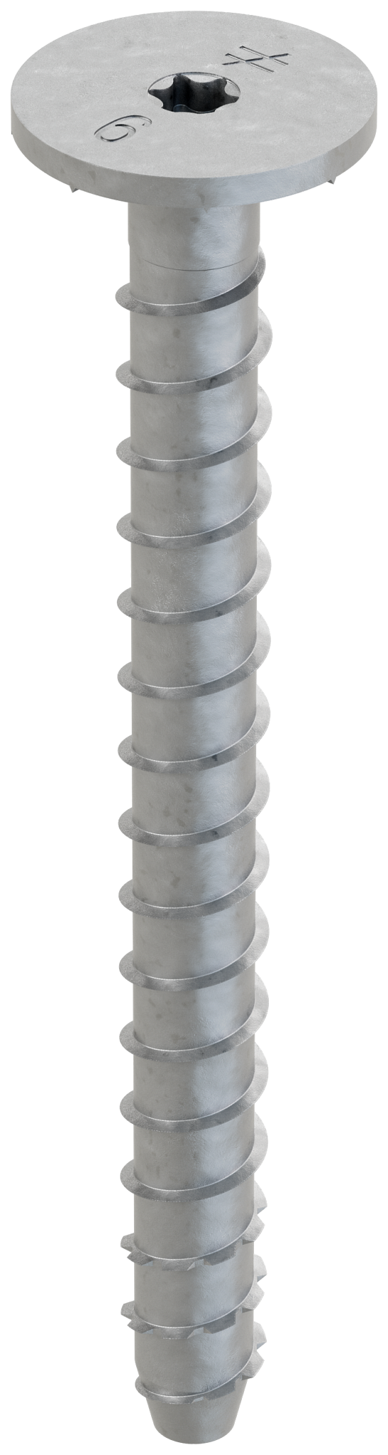 Simpson Strong-Tie THD50600WHMG Titen HD® 1/2 in. x 6 in. Mech. Galv. Washer-Head Heavy-Duty Screw Anchor (15-Qty)
