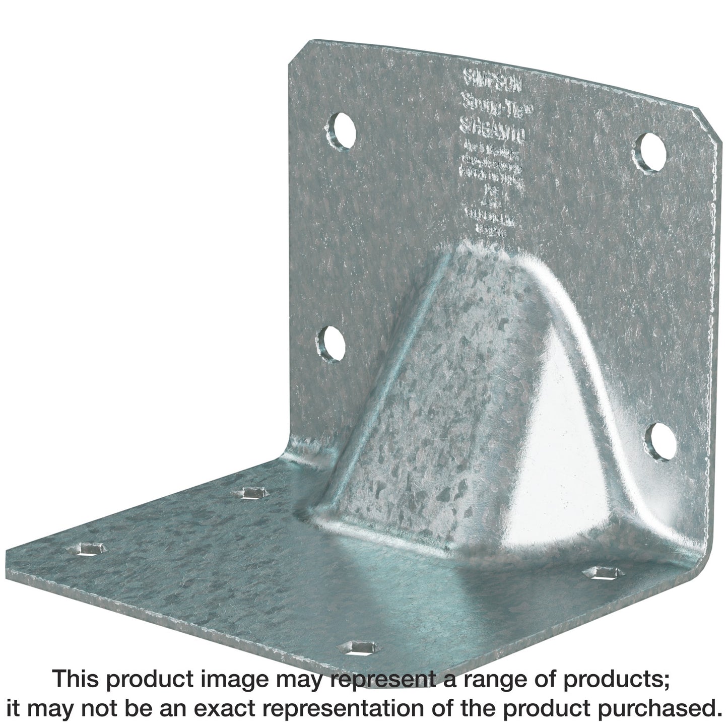 Simpson Strong-Tie S/HGAM10KT S/HGAM Hurricane Gusset Angle for Masonry with Screws (10-Qty) (Pack of 324)