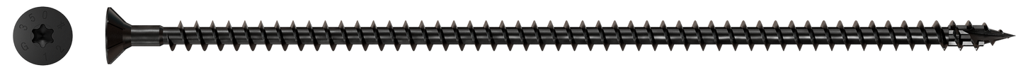 Simpson Strong-Tie SDCF12X350-R25 Strong-Drive® SDCF TIMBER-CF Screw — 0.470 in. x 13-3/4 in. T50, E-Coat® (25-Qty)