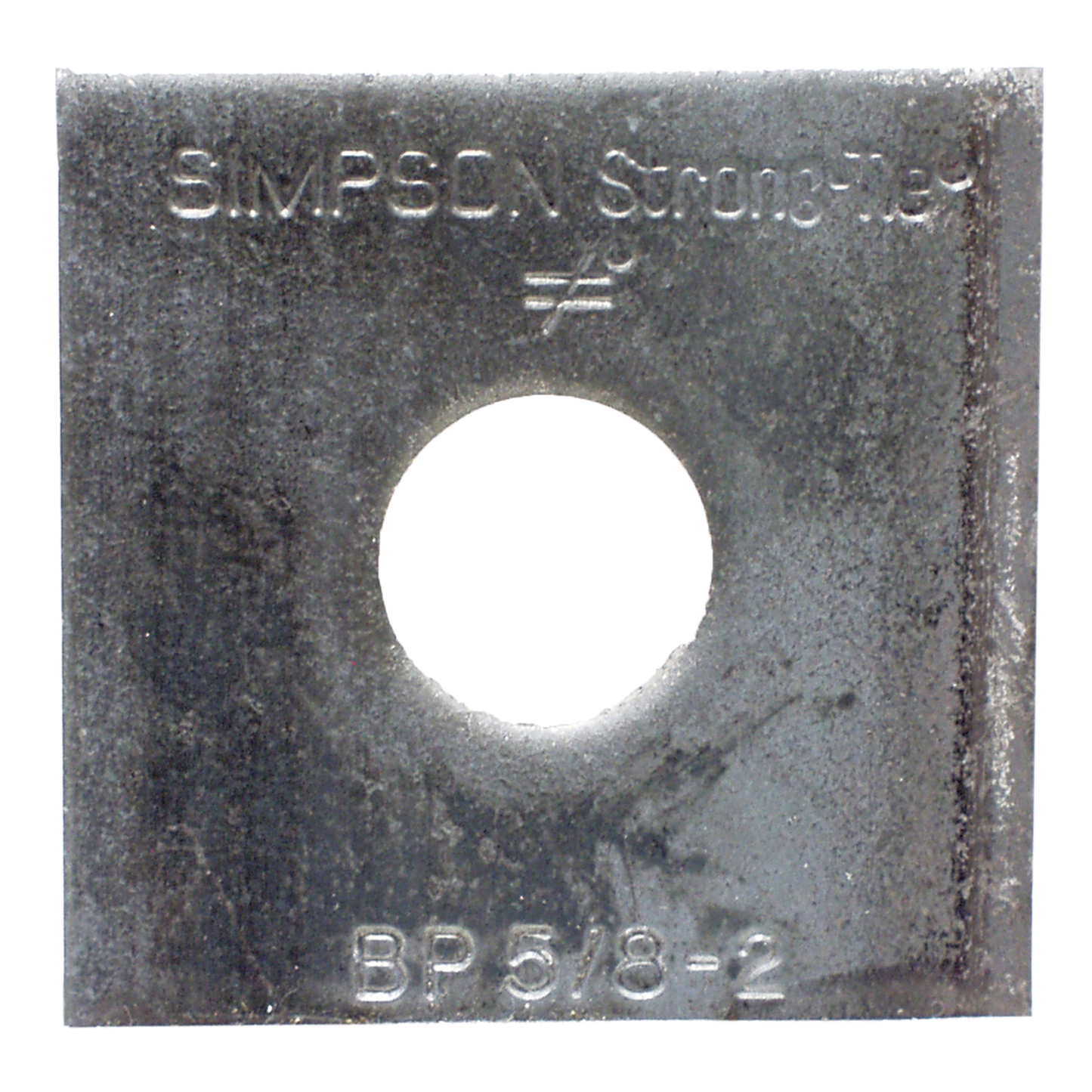 Simpson Strong-Tie BP 5/8-2 BP 2 in. x 2 in. Bearing Plate with 5/8 in. Bolt Dia.