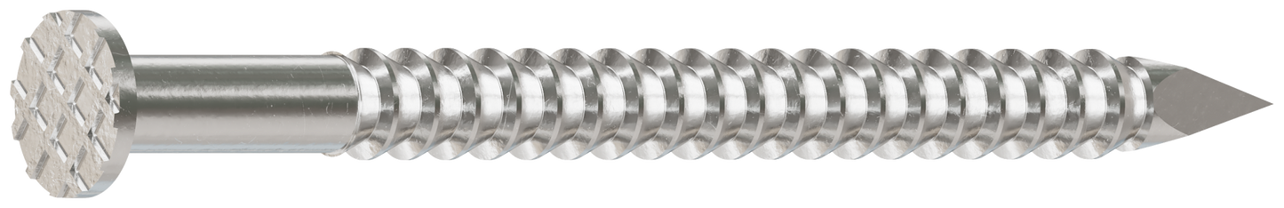 Simpson Strong-Tie T3SND-RP75 Wood Siding Nail — 1-1/4-in. x .083-in. Type 316 Stainless Steel (75-Qty) (Pack of 5)
