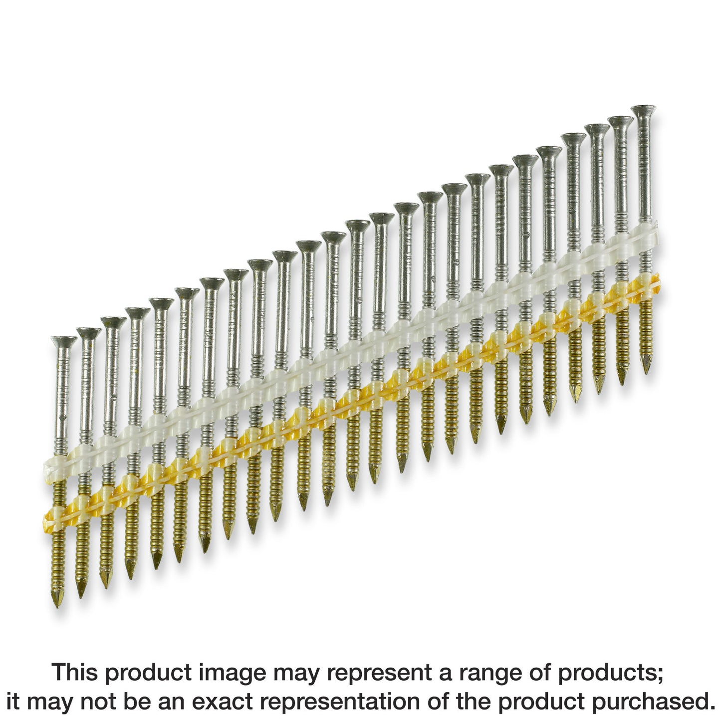 Simpson Strong-Tie S10A325KDJ 20–22° Plastic Strip, Casing Head, Ring-Shank Nail — 3-1/4 in. x 10 ga. (1000-Qty)