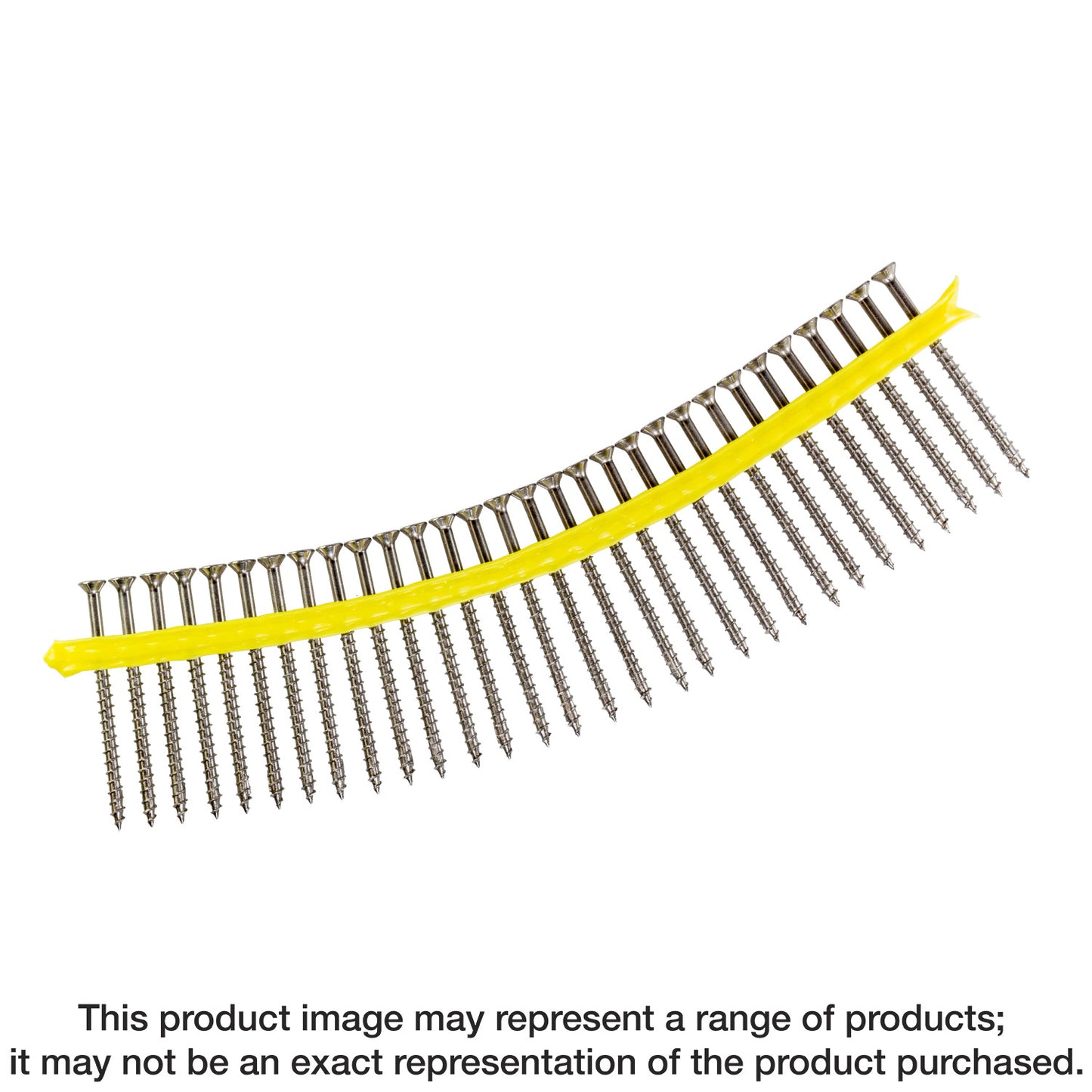 Simpson Strong-Tie SSDWP3S305 Deck-Drive™ DWP WOOD SS Screw (Collated) — #10 x 3 in. T25 6-Lobe Type 305 (1000-Qty)