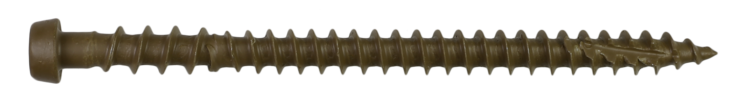 Simpson Strong-Tie DCU234TN03MB Deck-Drive™ DCU COMPOSITE Screw — #10 x 2-3/4 in. T20, Quik Guard®, Tan 03 (1750-Qty)