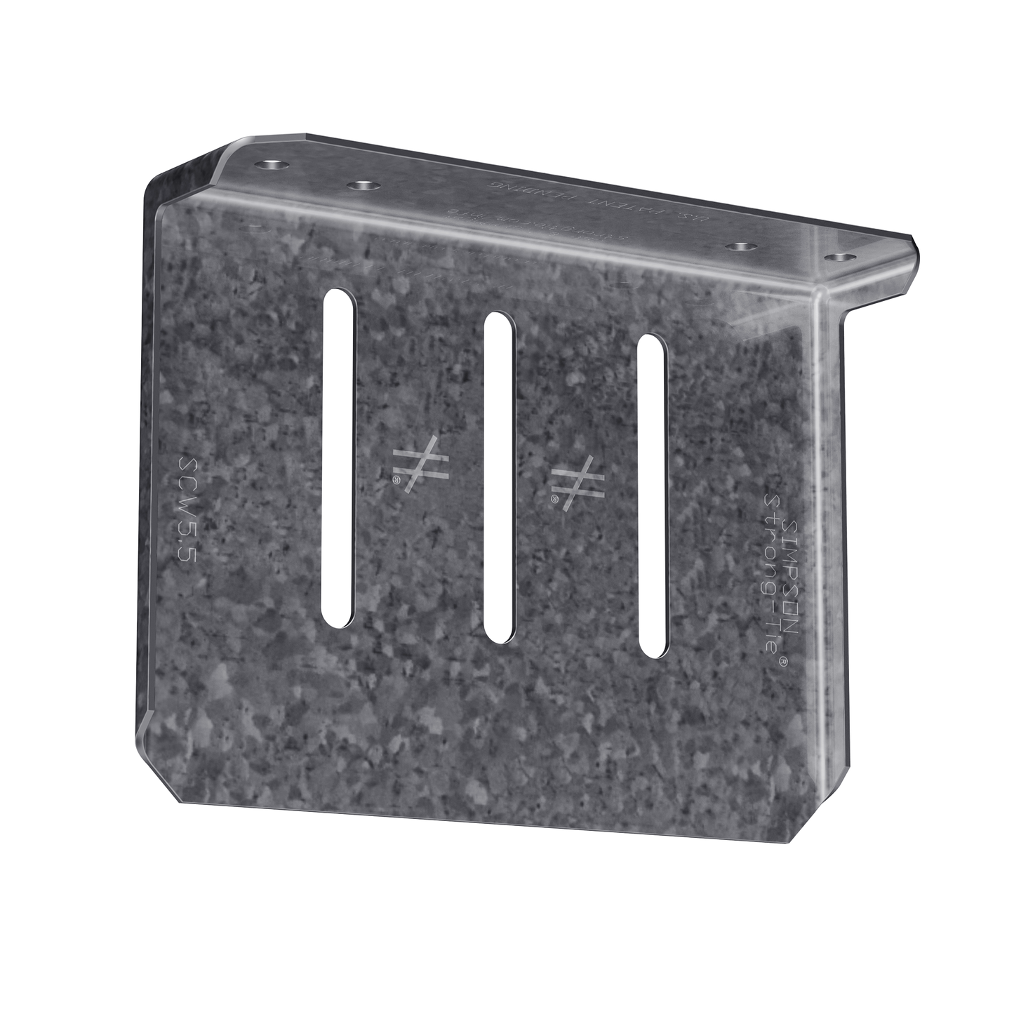 Simpson Strong-Tie SCW5.5-KT SCW 5-1/2 in. Head-of-Wall Slide-Clip Connector w/ Screws (25-Qty)