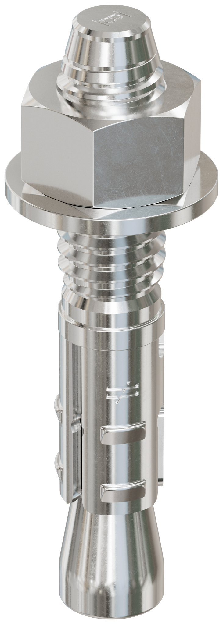Simpson Strong-Tie STB2-372146SSR50 Strong-Bolt® 2 — 3/8 in. x 2-1/4 in. Type 316 Stainless-Steel Wedge Anchor (50-Qty) (Pack of 490)