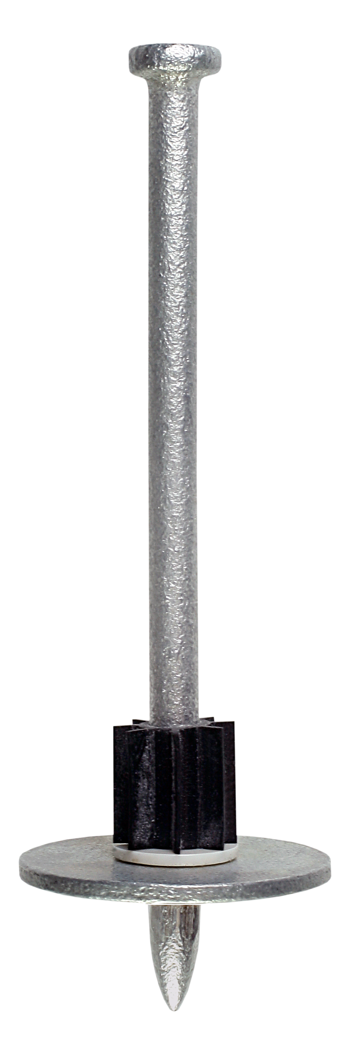 Simpson Strong-Tie PDPAWL-250MG PDPAWL .157 in. x 2-1/2 in. Mechanically Galvanized Powder-Actuated Pin w/ 1 in. Washer (100-Qty)