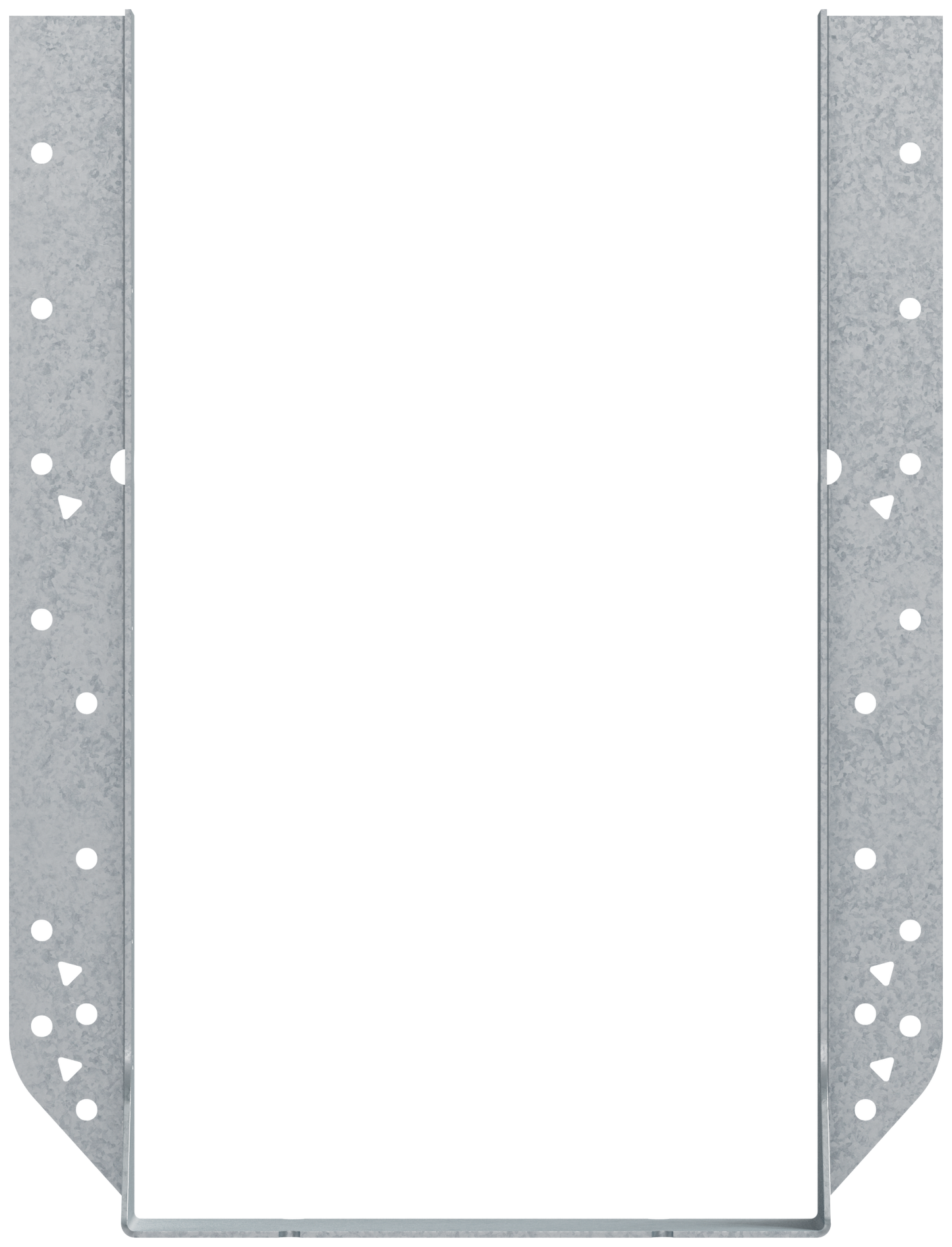 Simpson Strong-Tie HU414-2 HU Galvanized Face-Mount Joist Hanger for Double 4x14