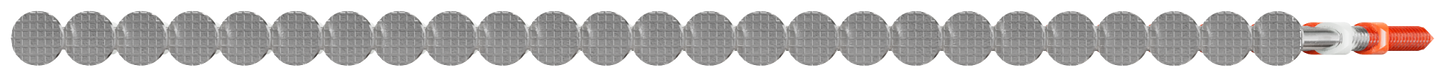 Simpson Strong-Tie S12A237CNB 20°–22° Plastic Strip, Full Round Head, Ring-Shank Nail — 2-3/8 in. x .113 in. Type 304 (5000-Qty) (Pack of 80)