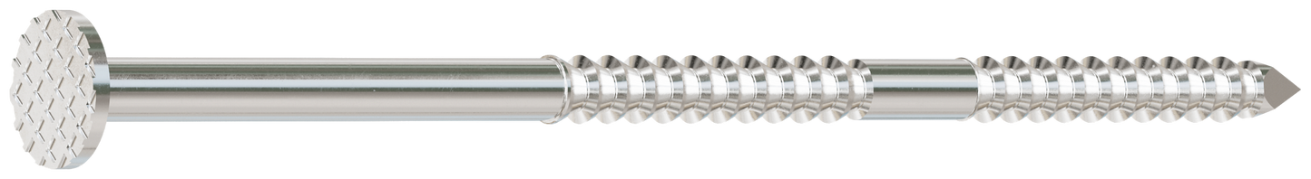 Simpson Strong-Tie T13A225SNJ 15° Wire Coil, Full Round Head, Ring-Shank Siding Nail — 2-1/4 in. Type 316 (1800-Qty) (Pack of 80)