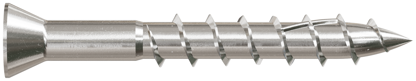Simpson Strong-Tie T07125WP1 Deck-Drive™ DWP WOOD SS Screw — #7 x 1-1/4 in. T15, Trim Head, Type 316 (1 lb.) (Pack of 1500)
