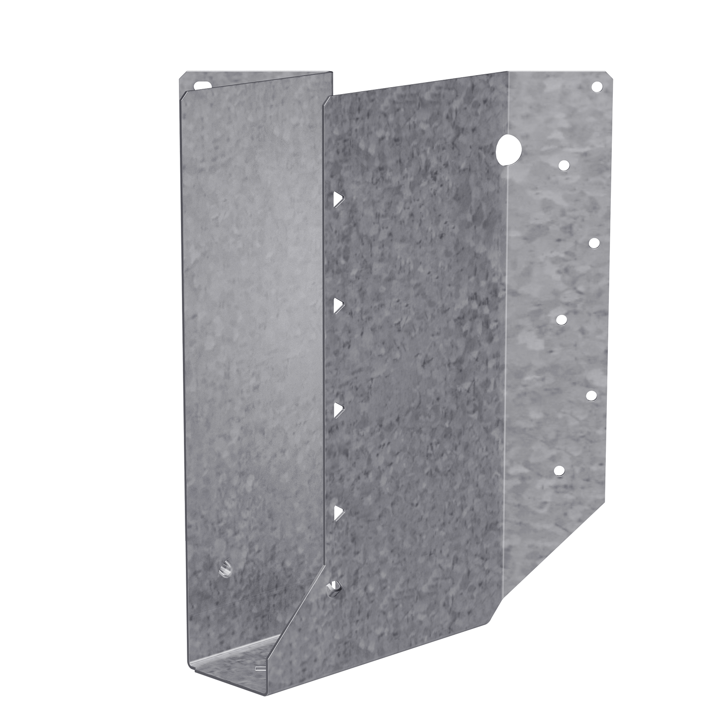 Simpson Strong-Tie SUL1.81/9 SUL Galvanized Joist Hanger for 1-3/4 in. x 9-1/4 to 9-1/2 in. Engineered Wood, Skewed Left