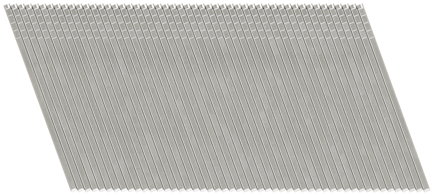 Simpson Strong-Tie T16N200PFB 20° Angle, Adhesive Collation, T-Style Head, 16-Gauge Finishing Nail — 2 in. Type 316 (500-Qty)