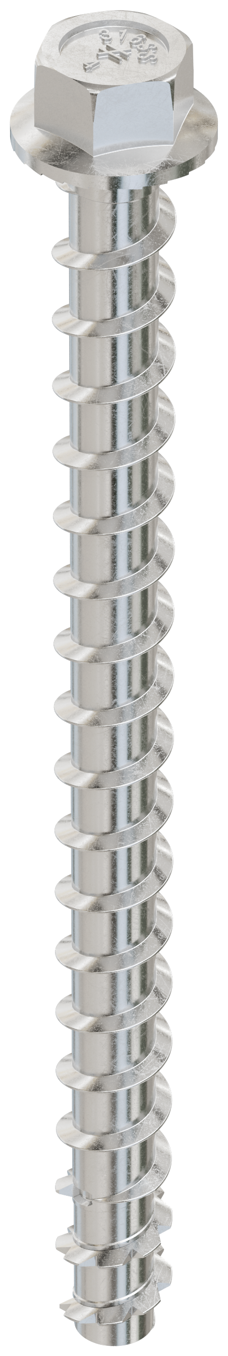 Simpson Strong-Tie THDC25400H6SS Titen HD® 1/4 in. x 4 in. Type 316 Stainless-Steel Heavy-Duty Screw Anchor (50-Qty) (Pack of 490)