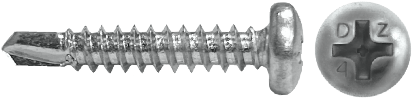 DAGGERZ PPSDSS08100 8 x 1 phillips pan head self drill screws 410 stainless steel