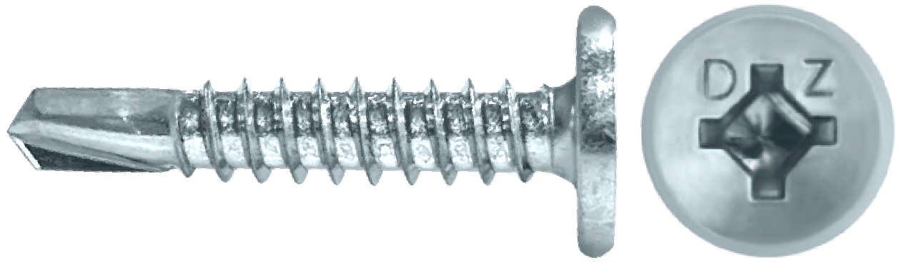 DAGGERZ LOPROSDZ10058 10-16 x 5/8 square/phillips self drill screws zinc