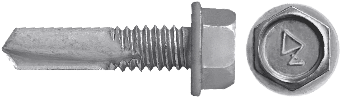 DAGGERZ SD4CT1278 12-24 x 7/8 hex washer head specialty self drill screws dagger-guard