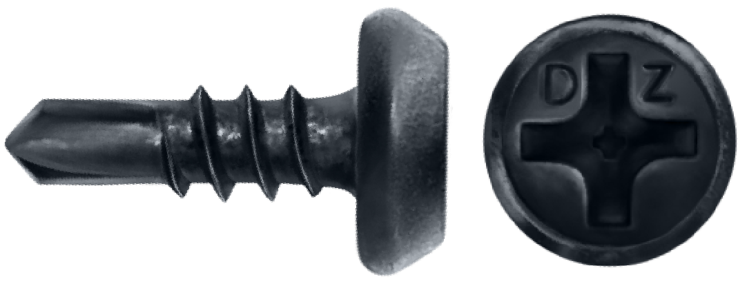 DAGGERZ PFSDB07716 7 x 7/16 phillips pan framing self drill screws phosphate