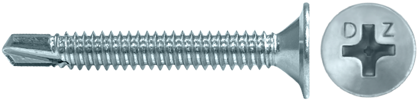 DAGGERZ PLYSDZ1020 10-24 x 2 phillips thin wafer plymetal self drill screws zinc