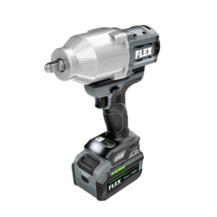 FLEX FX1471-1C 1/2" High Torque Impact Wrench Kit (1x5.0Ah Battery+160W Charger)